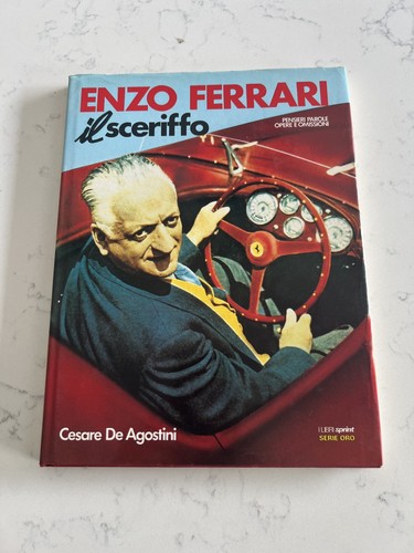 Enzo ferrari sceriffo - book, by